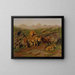 Sevrage dei vitelli - Rosa Bonheur — quadro incorniciato alla parete