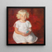 Rose di Skagen, Figlia del Pescatore in Domenica - Michael Ancher — quadro incorniciato alla parete