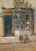 Atelier de cordonniers à Lancelot Place, Knightsbridge - Rose Barton — vista dell’opera