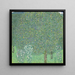 Roseraies sous les arbres - Gustav Klimt — quadro incorniciato alla parete