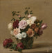 Riproduzione del dipinto Rose in una sfera di vetro - Henri Fantin-Latour