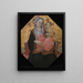 Vergine con Bambino - Rossello di Jacopo Franchi — quadro incorniciato alla parete