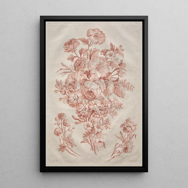 Bouquet de fleurs - Roubillac — quadro incorniciato alla parete