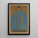 Portrait de l'arrière-grand-oncle de l'artiste Yizhai à l'âge de quatre-vingt-cinq ans - Ruan Zude — vista dell’opera