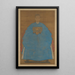 Portrait de l'épouse de Yizhai - Ruan Zude — quadro incorniciato alla parete