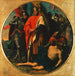Rudolf I de Habsbourg sur le corps d'Ottokar à Drnkrut 1278 - Karl von Blaas — ambientato in un interno