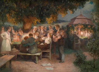Au Heurigen - Rudolf Alfred Höger — vista dell’opera