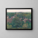 Crepuscolo a Ober-Sievering - Rudolf Bacher — quadro incorniciato alla parete