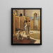 Dopo il bagno - Rudolf Ernst — quadro incorniciato alla parete
