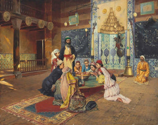 Rudolf Ernst - La Charit chez les derviches  Scutari.webp