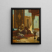 Le favori - Rudolf Ernst — quadro incorniciato alla parete