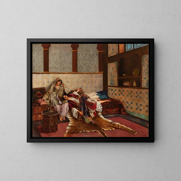 Douce Berceuse - Rudolf Ernst — quadro incorniciato alla parete