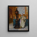 Mantenere la lampada - Rudolf Ernst — quadro incorniciato alla parete