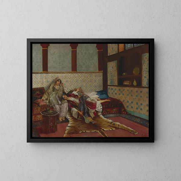 La mélodie oubliée - Rudolf Ernst — quadro incorniciato alla parete