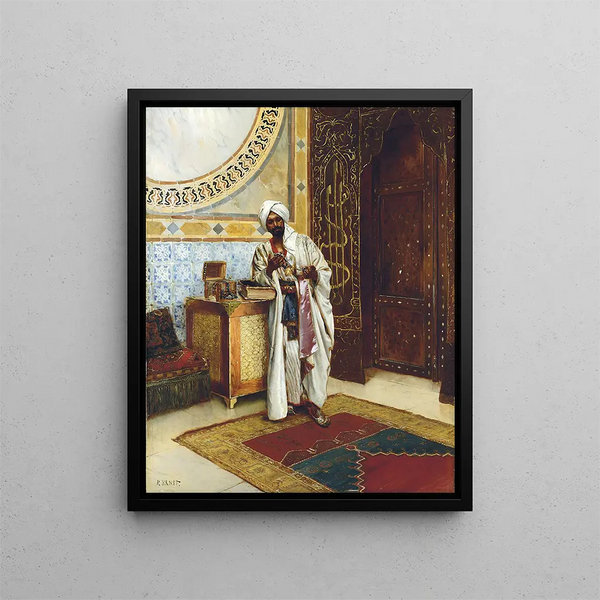 La boîte à bijoux - Rudolf Ernst — quadro incorniciato alla parete