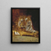 Tigre - Rudolf Ernst — quadro incorniciato alla parete
