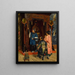 Fidèles in un Santuario Buddista - Rudolf Ernst — quadro incorniciato alla parete