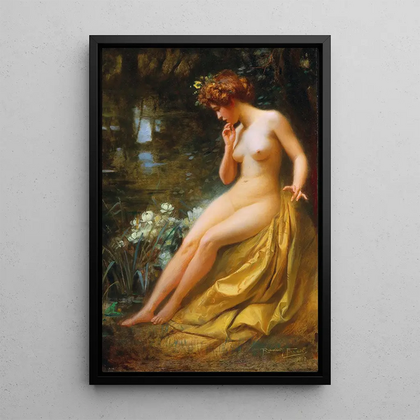 Le Roi Grenouille - Rudolf Fuchs — quadro incorniciato alla parete