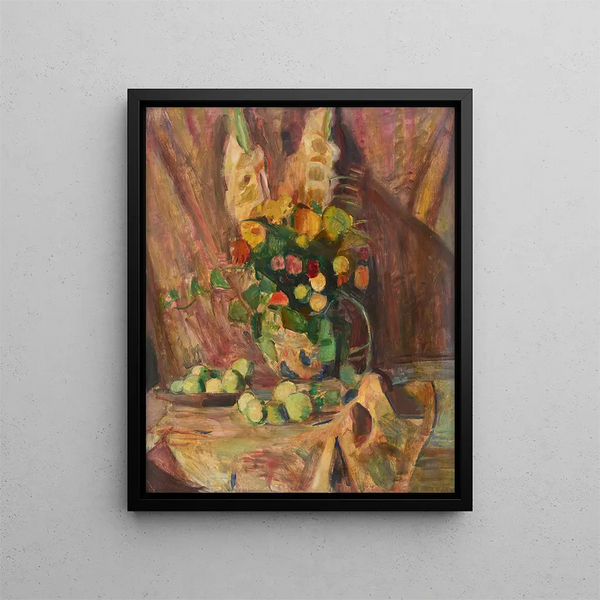 Nature Morte di Fiori - Rudolf Grossmann — quadro incorniciato alla parete