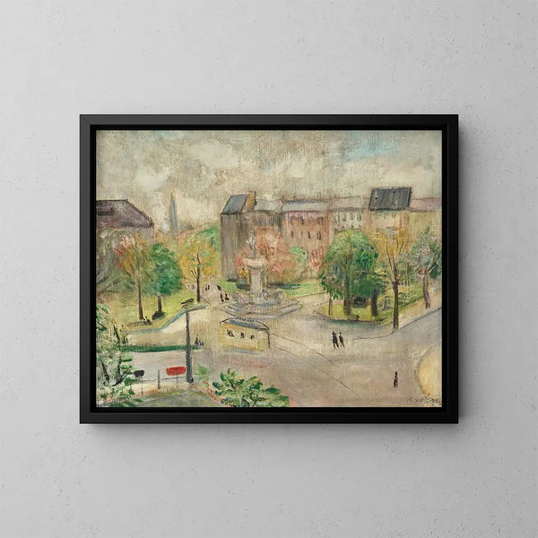 Place Ltzow - Rudolf Grossmann — quadro incorniciato alla parete