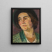 Tête de Femme - Rudolf Grossmann — quadro incorniciato alla parete