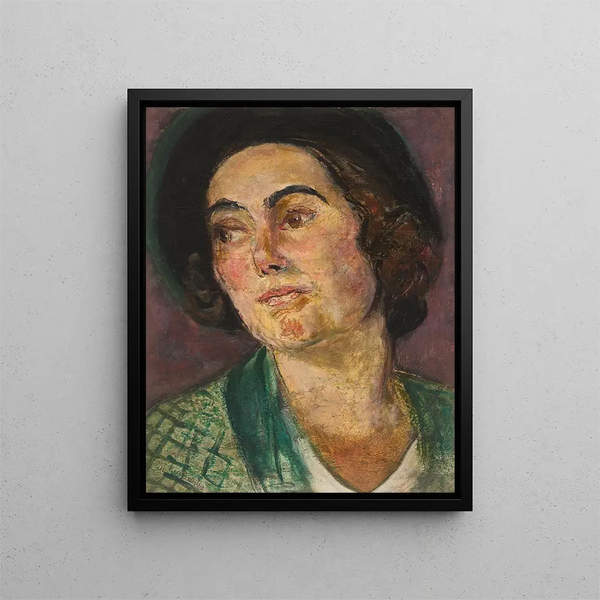 Tête de Femme - Rudolf Grossmann — quadro incorniciato alla parete