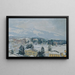 Paesaggio di Salisburgo con Kapuzinerberg - Rudolf Hafner — quadro incorniciato alla parete