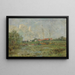 Wedeler Au - Rudolf Hückner — quadro incorniciato alla parete