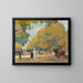 Allée nel Hyde Park - Rudolf Hellwag — quadro incorniciato alla parete