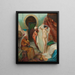 Scène del Harem - Rudolf Jelinek — quadro incorniciato alla parete