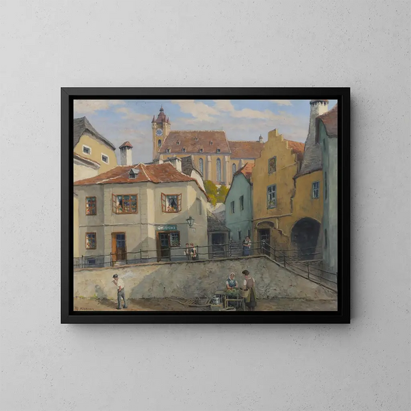Krems - Rudolf Kierner — quadro incorniciato alla parete