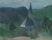 Chiesa vicino a Jasov - Rudolf Kremlička — vista dell’opera