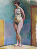 Nu Femminile in piedi nello studio - Rudolf Levy — vista dell’opera