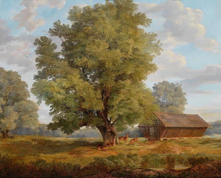 Rudolf Swoboda - Hirsche in der Praterau.webp