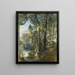 Château Grätz Bei Troppau Château de Hradec Moravie - Rudolf von Alt — quadro incorniciato alla parete