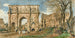 L'Arc de Constantin et il Colosseo a Roma - Rudolf von Alt — vista dell’opera
