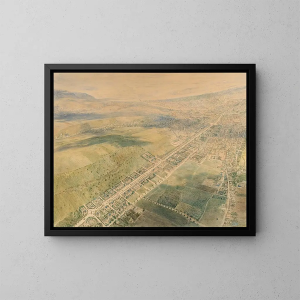 Boulevard Dornbacher et Alsbach - Rudolf von Alt — quadro incorniciato alla parete
