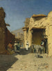 Una strada araba - Rudolph Gustav Müller — vista dell’opera