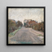 Rue à la périphérie de Copenhague - Albert Gottschalk — quadro incorniciato alla parete