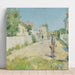 Riproduzione del dipinto Rue de Gloucester - Childe Hassam