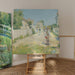 Riproduzione del dipinto Rue de Gloucester - Childe Hassam