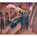 Rue de Leipzig avec tramway électrique - Ernst Ludwig Kirchner — ambientato in un interno