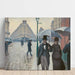 Riproduzione del dipinto Rue de Paris, temps de pluie - Gustave Caillebotte