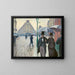 Riproduzione del dipinto Rue de Paris, temps de pluie - Gustave Caillebotte