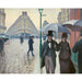 Riproduzione del dipinto Rue de Paris, temps de pluie - Gustave Caillebotte