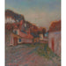 Riproduzione del dipinto Rue de Village - Edgar Degas