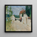 Rue de Village - Pierre Eugène Montézin — quadro incorniciato alla parete