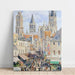 Riproduzione del dipinto Rue de l’Épicerie, Rouen - Camille Pissarro