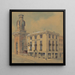 Rue de l'État et de la Chapelle, New Haven - Henry Austin — quadro incorniciato alla parete