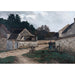 Riproduzione del dipinto Rue de village à Marlotte - Alfred Sisley